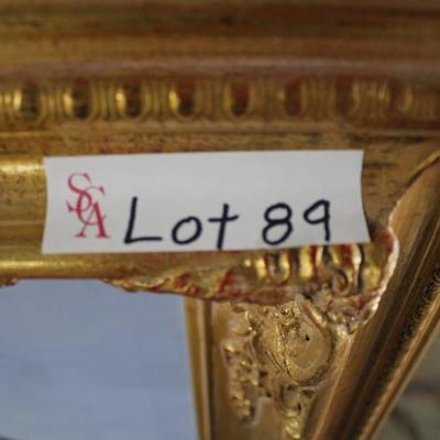 A54	#16 Oil on Canvas- artist signed Euro Street Scene                                            Dims=343/48