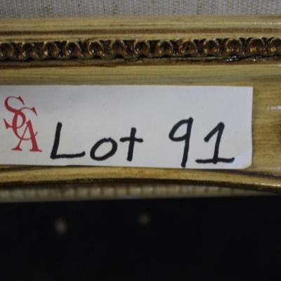 A19	#32 Wall of Artwork- 9Pcs- 5 Oils, 1 Porcekain Enamel, 3 Prints