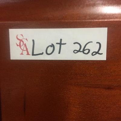 A54	#36 Mahogany 2 Drawer lateral File   