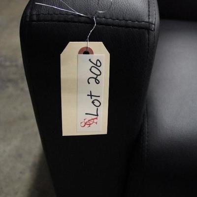 A54	#368 Black Lobby Chair