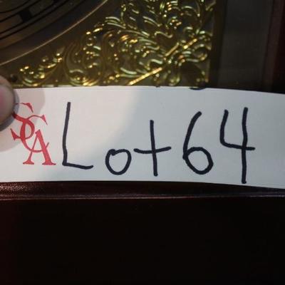 A19	#9 Sligh Grandfather Clock                                                                           Dims=81/21/12