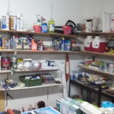 Cleaning products, automotive products, fishing poles