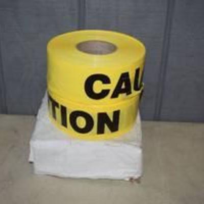 3 Rolls Caution Tape