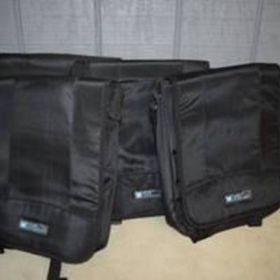 4 Laptop Bags - 3 Inside Compartments 16 x 13 x 3