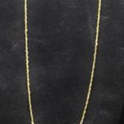 .925 Sterling Silver Chain Gold Plated
