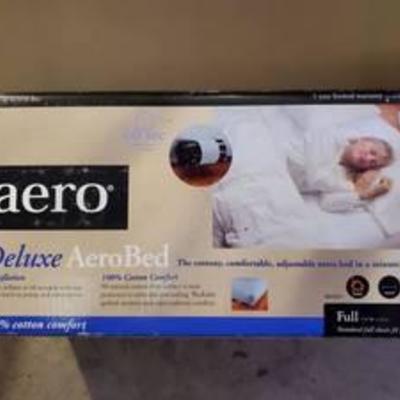 Aero Deluxe AeroBed Full Size in Box (Preowned)