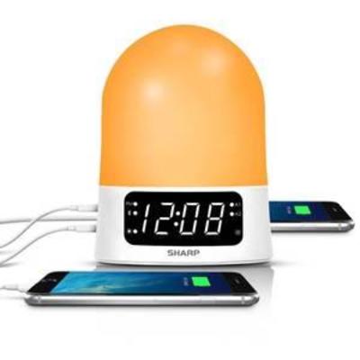 Alarm Clock Sharp White, Alarm Clock