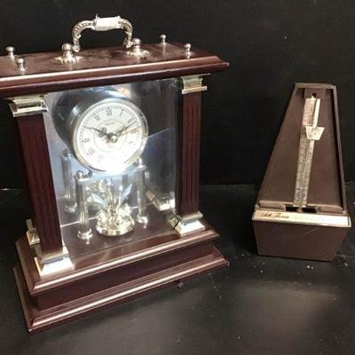 Seth Thomas Metronome & Wallace Clock