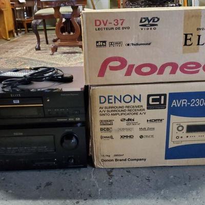 Pioneer DVD & Denon AV Receiver