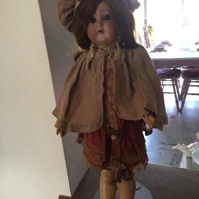 K*R German Bisque doll.