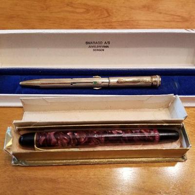 Lot # 26 - $100 Walzgold Writing Pen (4 color selection) & Tintenkuli Pen