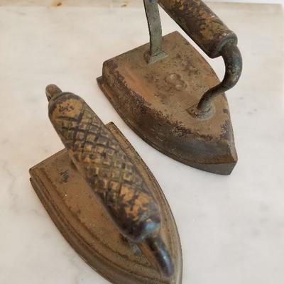 Lot # 35 - $40 TWO Antique Irons 