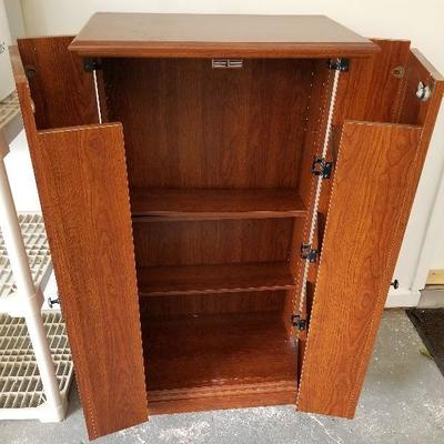 Lot # 238 - CD Cabinet (Open) Or Everyday Cabinet 45" high x 2 ft. Wide x 14" depth 