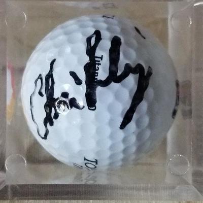 Lot # 149 - $10 Signed Golf Ball Chris Riley 