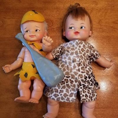 Lot # 33 - $30 Pebbles and Bam Bam doll (Ideal Toy Corp)  