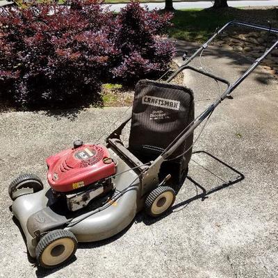 Lot # 232 - $35 Craftsman Lawn Mower (Very Used) Does work but unsure how good. 