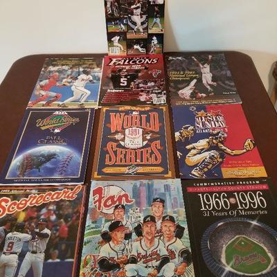 Lot # 189 - Assortments of Sport Programs CY Young Guns Magazines and others   