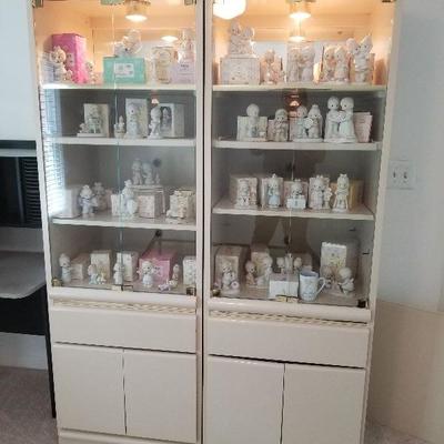 Lot # 83 - $125 Both Cabinets 51" length X 21" depth X 76" height ~ (Also matches Lot # 74)