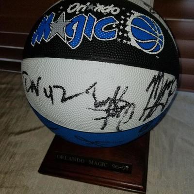 Lot # 172 - $200 Orlando Magic Ball Autographed 