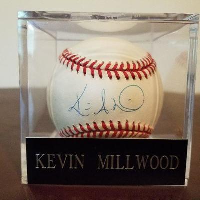 Lot # 205- $20 Autographed Kevin Millwood Baseball  