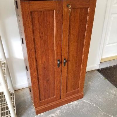 Lot # 238 - CD Cabinet (Closed) Or Everyday Cabinet 45" high x 2 ft. Wide x 14" depth 