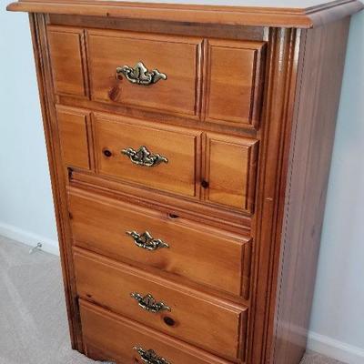 Lot 122 - $75 Five Drawer Chest  