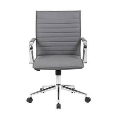 Boss Office Products Hospitality Chair, Grey