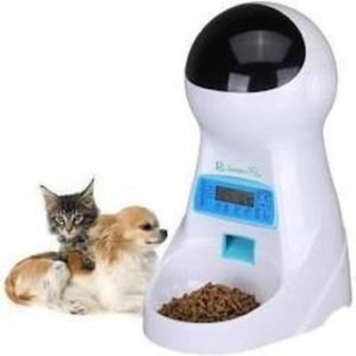 BELOPEZZ 3Liters Smart Pet Automatic Feeders with Timer Programmable Up to 4 Meals a Day for Dogs and Cats