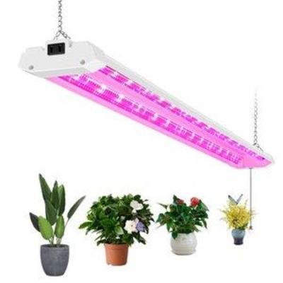ANTLUX 4ft LED Grow Lights 50W Full Spectrum Integrated Growing Lamp Fixtures for Greenhouse Hydroponic Indoor Plant Seedling Veg and...