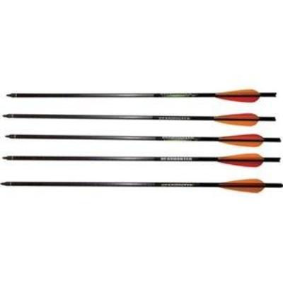 BARNETT 16075 Outdoors Carbon Crossbow 20-Inch Arrows with Field Points (5 Pack)