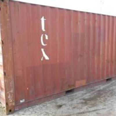 #8' x 20' rental storage container contents (container not included)