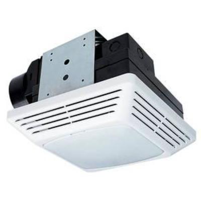 Air King High Performance 70 CFM Ceiling Exhaust Bath Fan with LED Light, ENERGY STAR, White