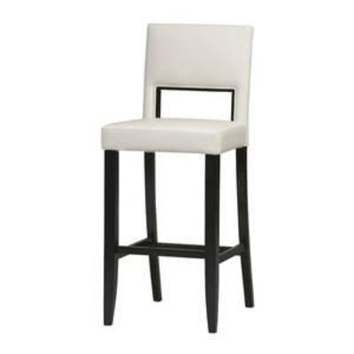 Armless 24 Counter Stool WoodWhite - Linon Home Decor, Adult Unisex