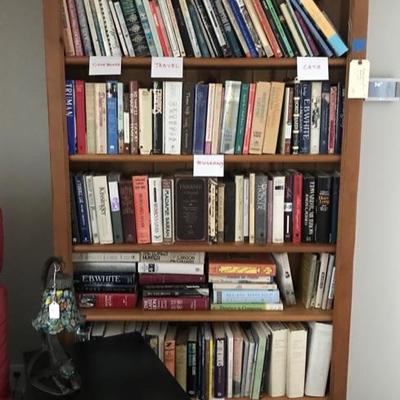 Contemporary bookshelf $195