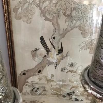 Silk birds $65