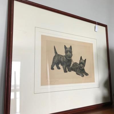 Scottie dogs by Mets Cluckebaum $75