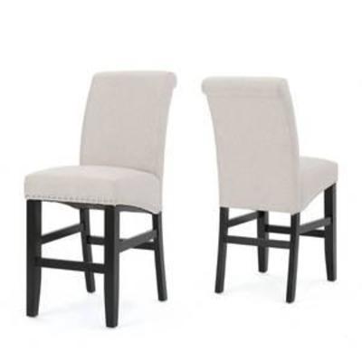 Christopher Knight Home - Set of 2 Lisette Counterstool Wheat - 