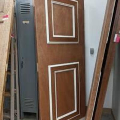 (2) Wooden Doors