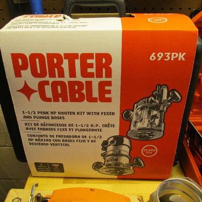 Porter Cable peak router kit