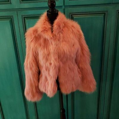 Sheri Bedell Authentic Rabbit Fur Jacket size Med
Size med
