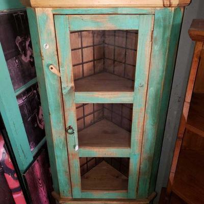 4202: Corner Cabinet
Measures approximately 75" x 25" x 15"