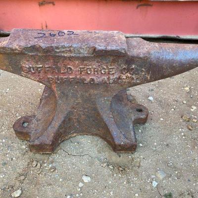 2602: 	
Antique Buffalo Forge Co Anvil
Antique Buffalo Forge Co Anvil