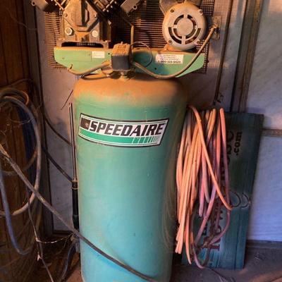 1500: 80 Gallon Speedaire Compressor
Works great