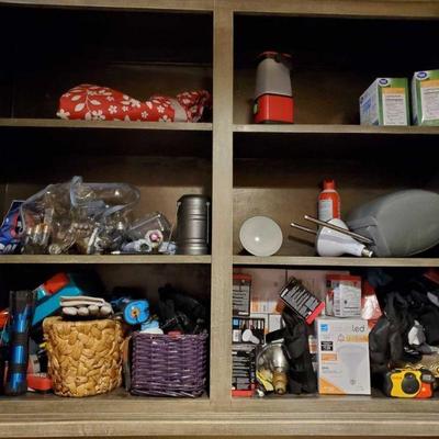 6008: Everything in the Cabinets
Flashlight, led lighting, batteries, Camrea, glove