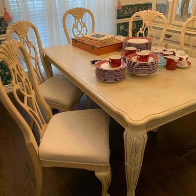 French provincial dining set