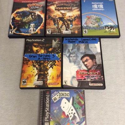 MVP021 Play Station, Play Station 2 & Nintendo Game Cube Video Games