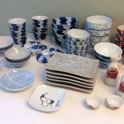 MVP036 Vintage Japanese  Ceramic Dishes