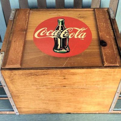MVP001 Vintage Coca-Cola Wooden Crate Box