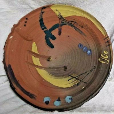 https://www.ebay.com/itm/124087510924 SM6003  17 INCH NEW ORLEANS LOCAL ARTIST RED CLAY  WITH PAINT BOWL