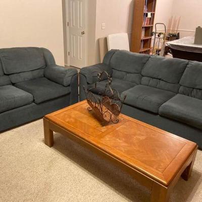 Sofa, Loveseat, and Coffee Table
